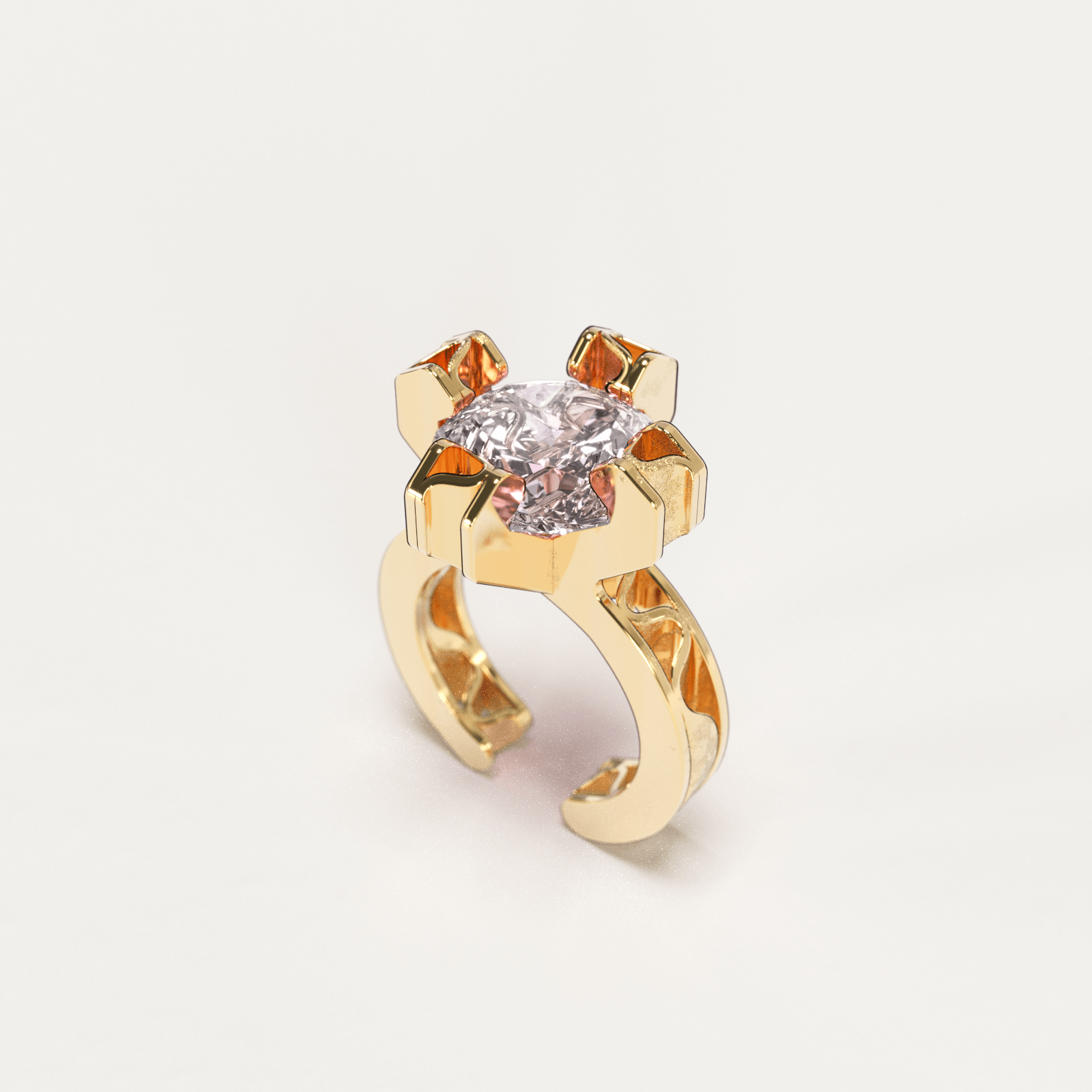 Anillo CARDBOARD ENGAGEMENT RING