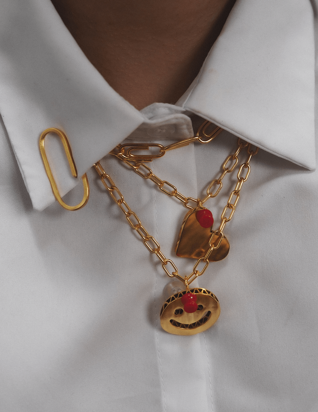 Set PAPER CLIPS BROKEN HEART