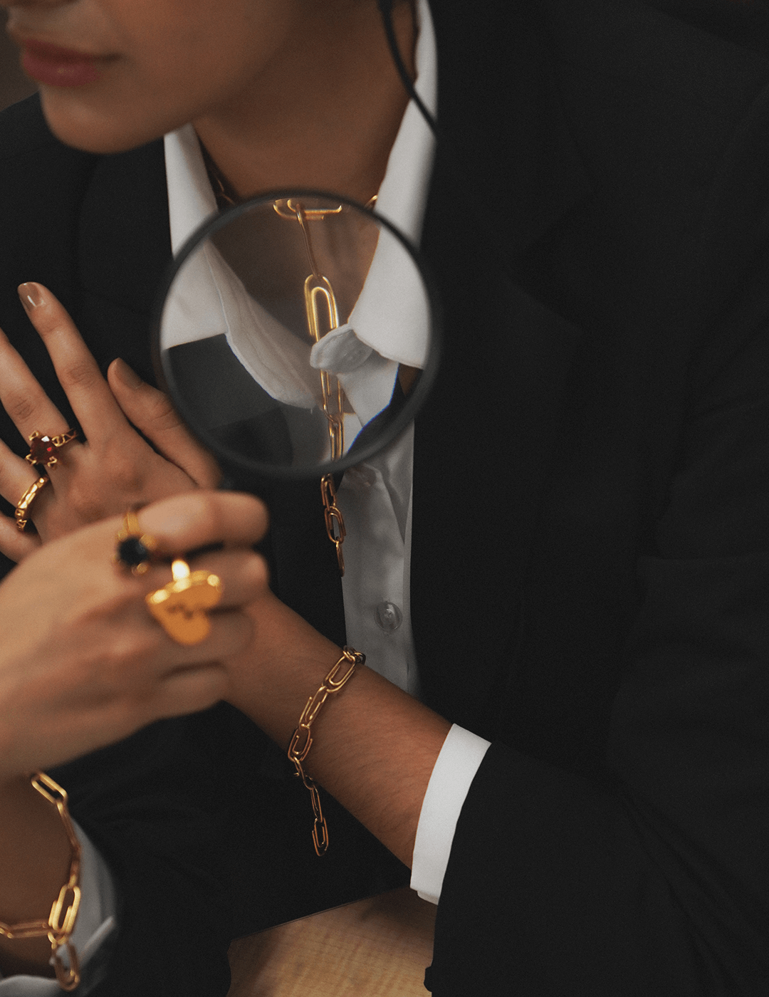 Collar PAPER CLIP + DUCK