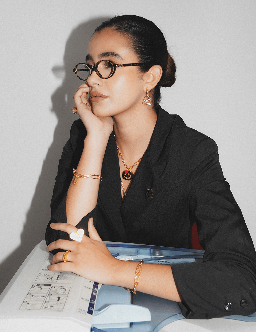 Set PAPER CLIPS BROKEN HEART