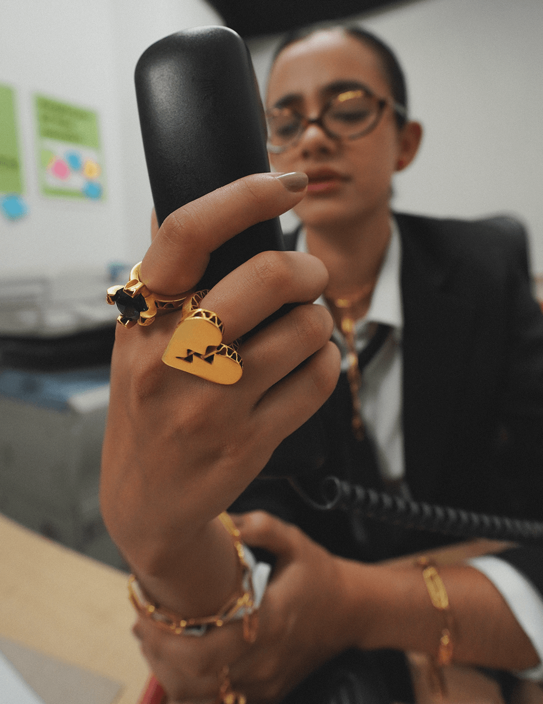 Anillo CARDBOARD BROKEN HEART