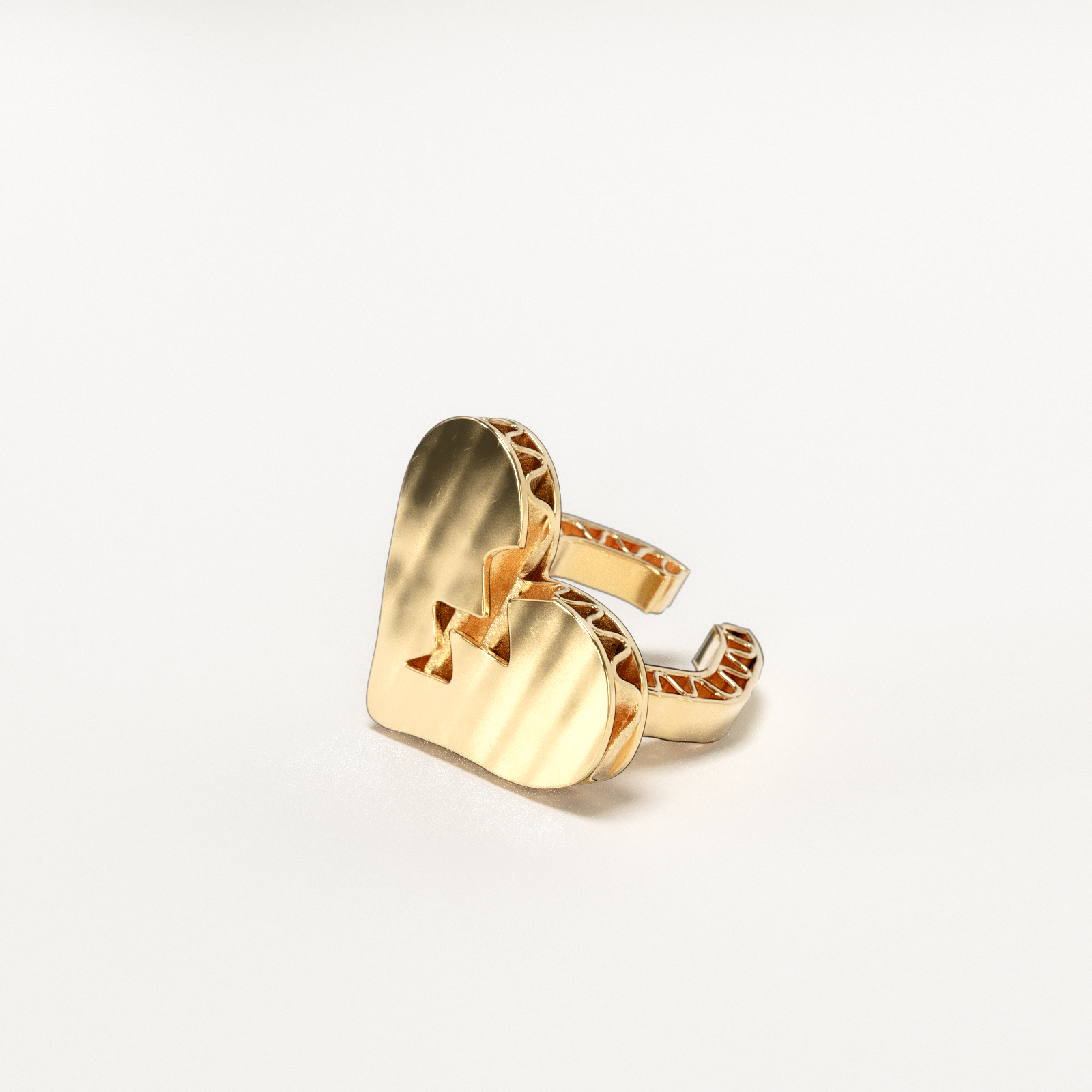Anillo CARDBOARD BROKEN HEART