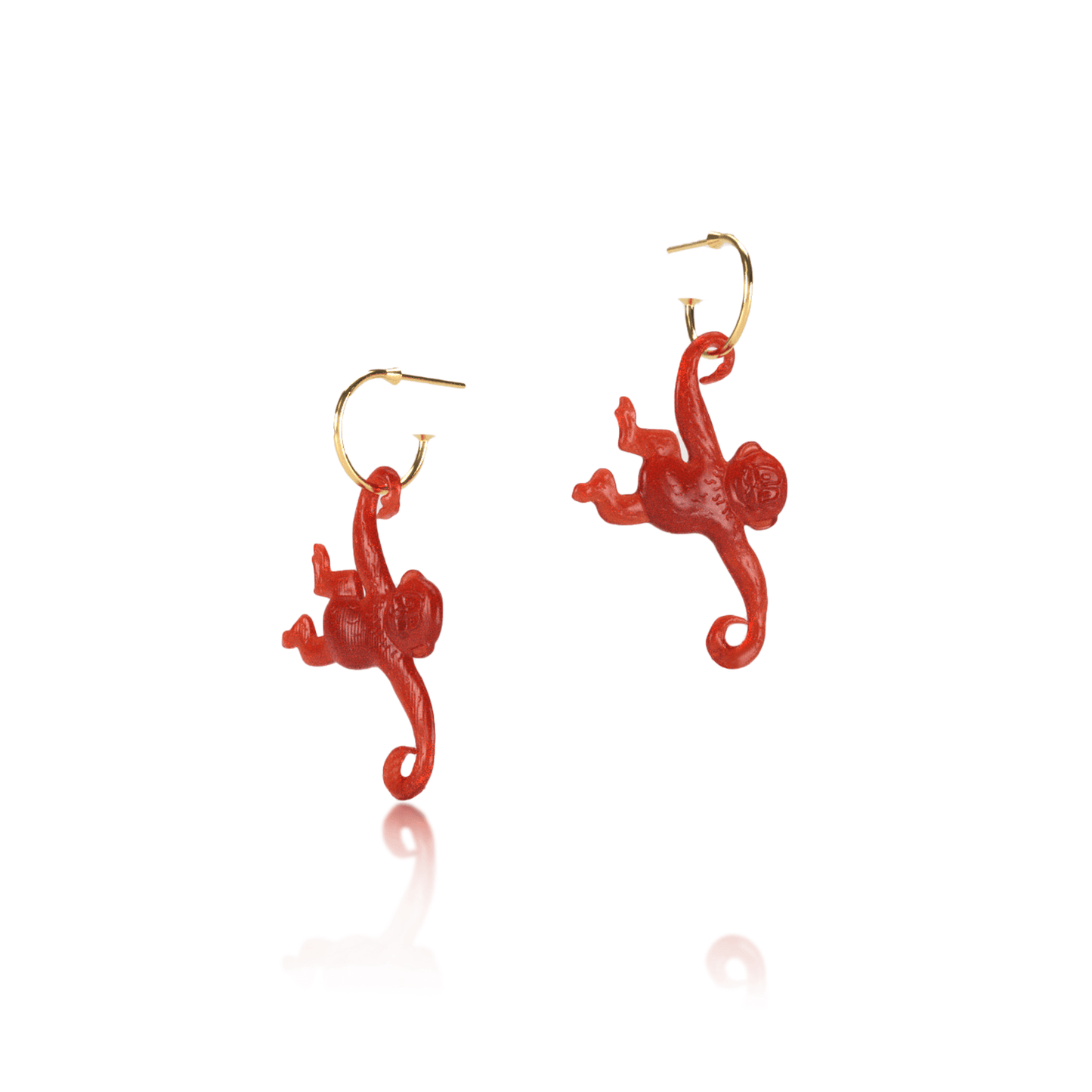 Toy monkey earrings - PLAY FOR FUN TOYS