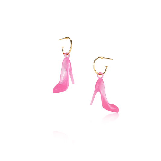 Resin Doll Shoe Earrings- PLAY FOR FUN TOYS