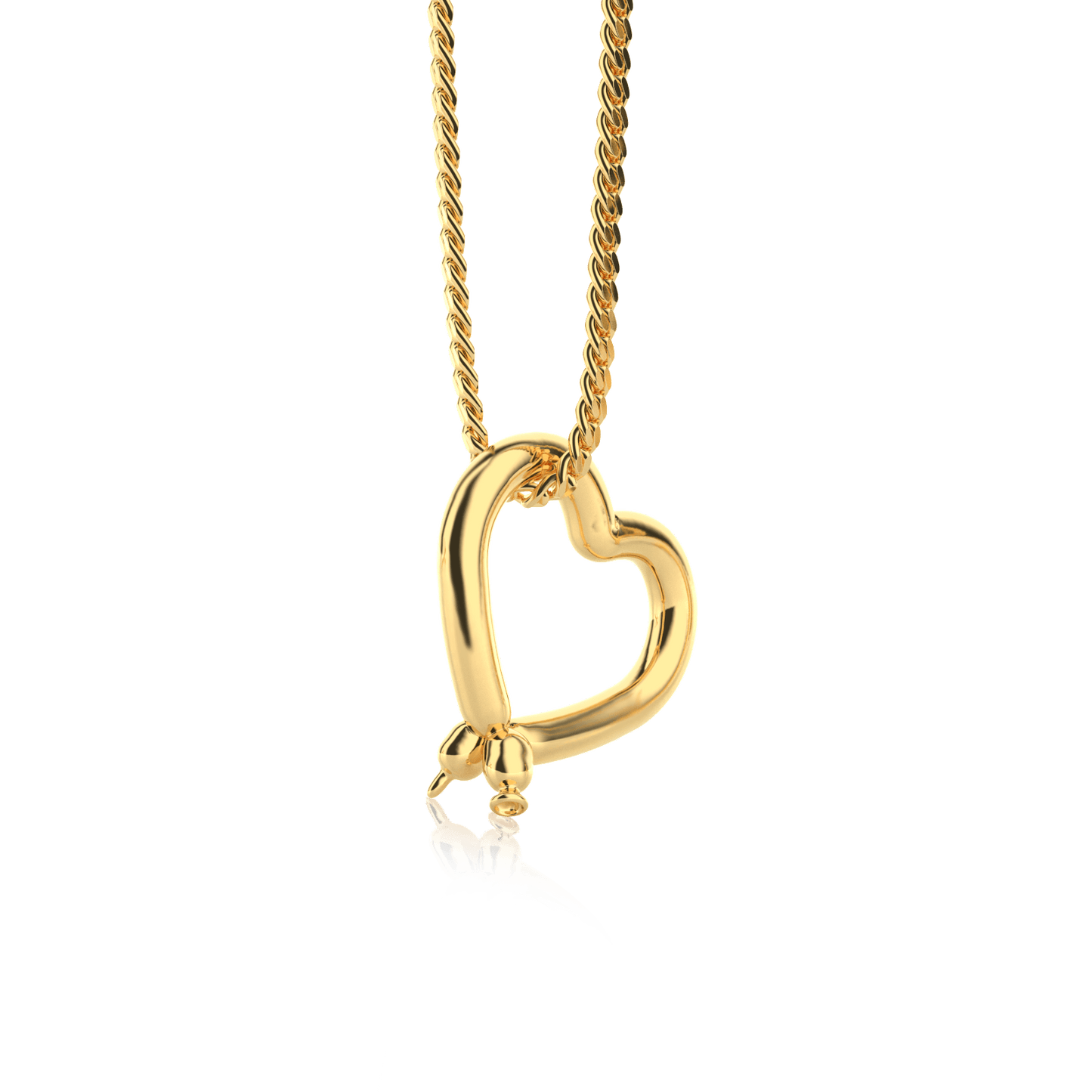 Collar Corazon Latex Balloon hearth necklace 1