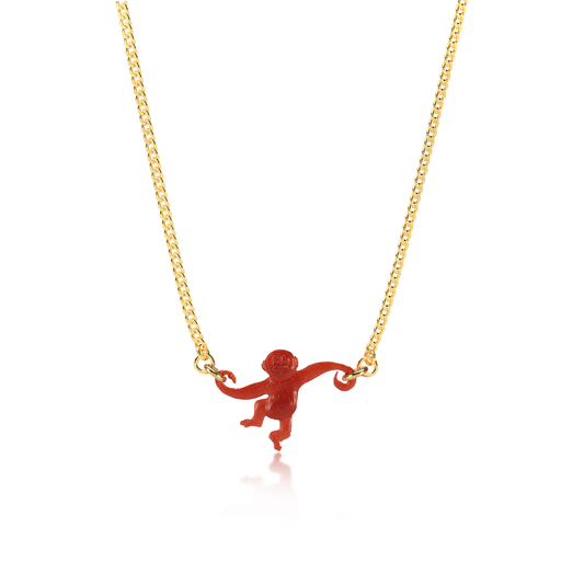 Toy monkey necklace - PLAY FOR FUN TOYS