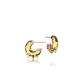 Pink Froot Hoops earrings - Golden Treats