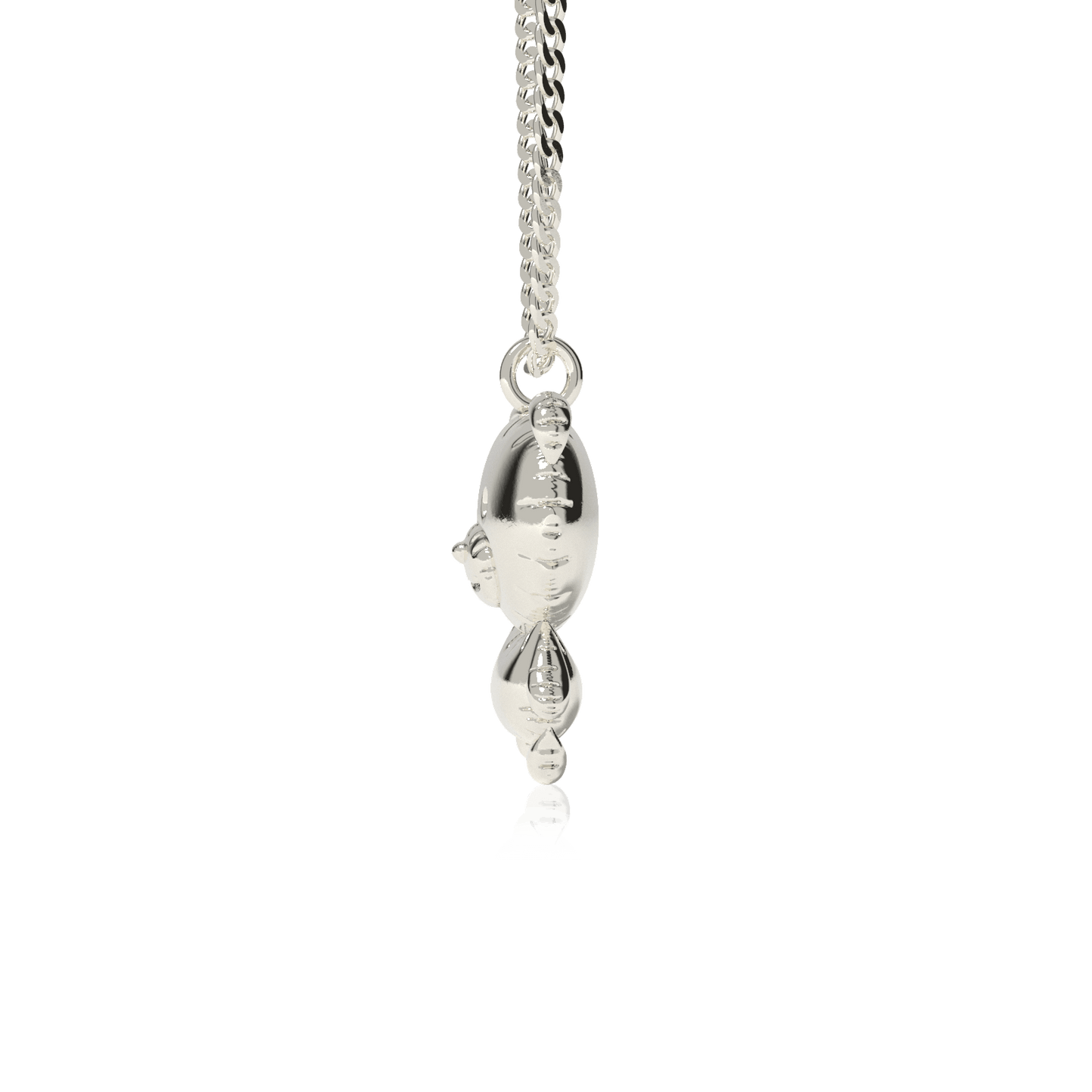 Balloon bear necklace - Silver 925